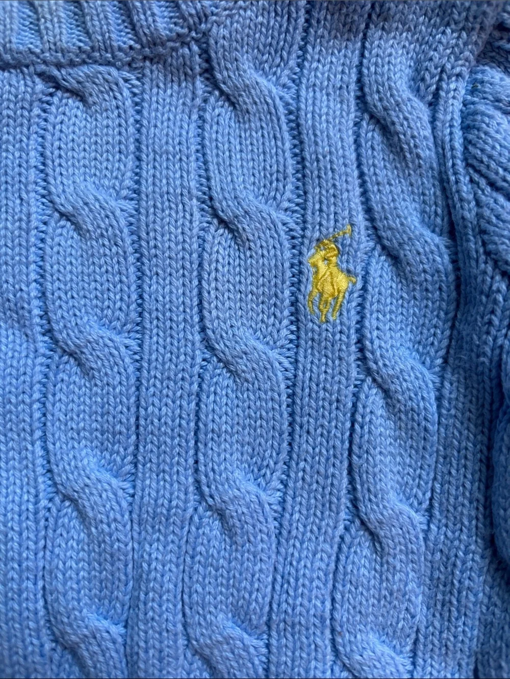 Ralph Lauren baby cable knit sweater